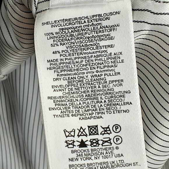 Brooks Brothers Navy Plaid Dress - Picture 9 of 9